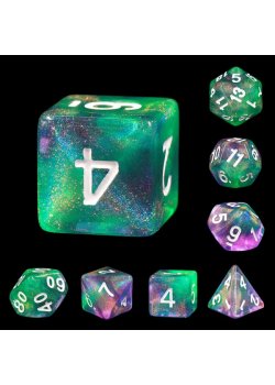 DICE 7-set: Purple with Envy